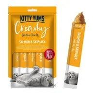 KITTY YUMS CREAMY TREATS FOR CAT - 5 PCS Combo