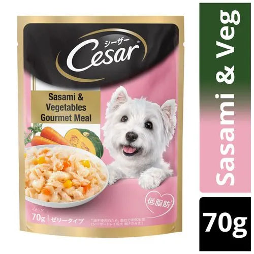 Cesar Premium Sasami Adult Wet Dog Food (Gourmet meal)