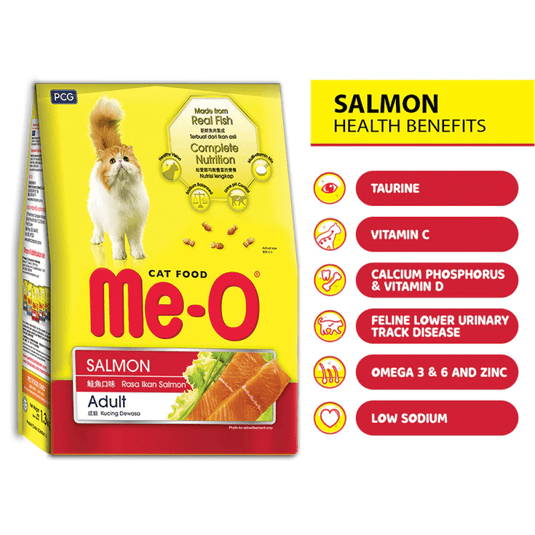 MeO Salmon Adult Cat Dry Food