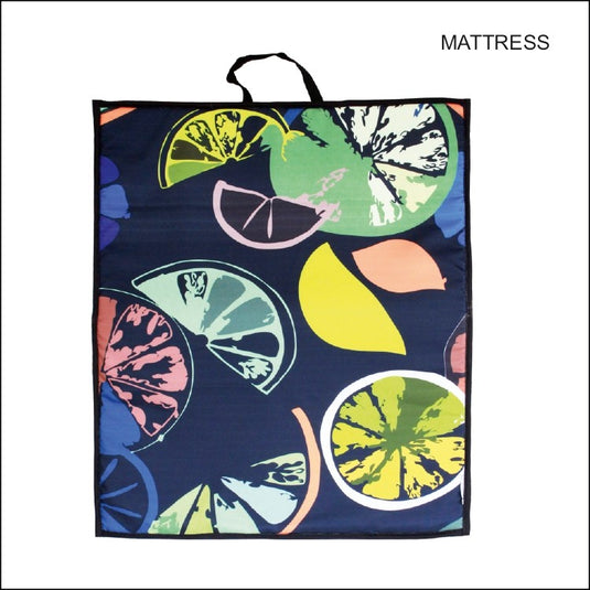 Citrus-Themed Dog Mattress