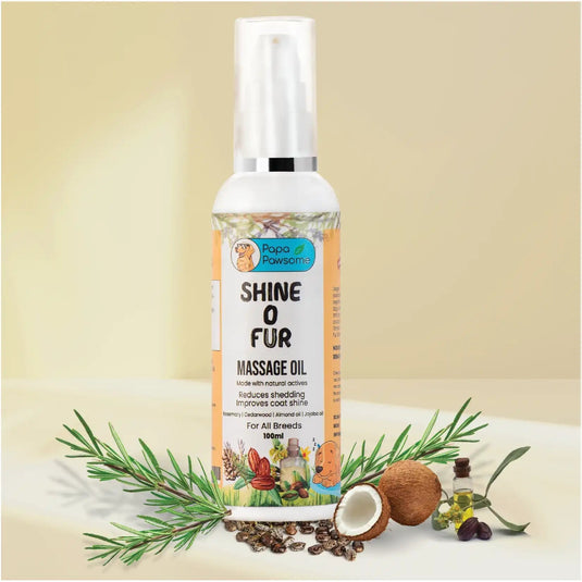 Shine O' Fur Massage Oil for Dog, 100 ml