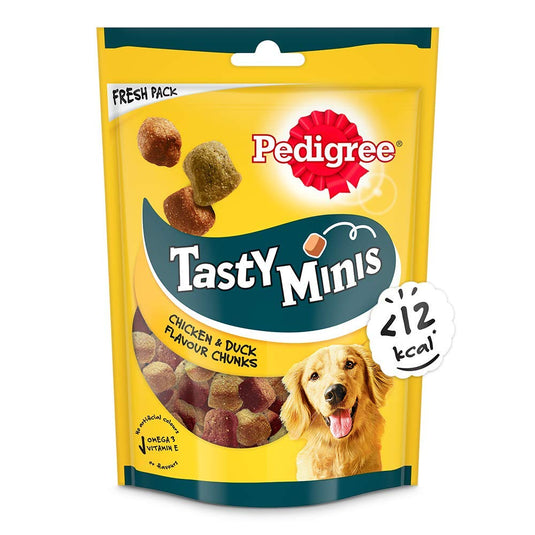 Pedigree Tasty Minis Cubes Puppy Dog Treat, Chicken Flavour