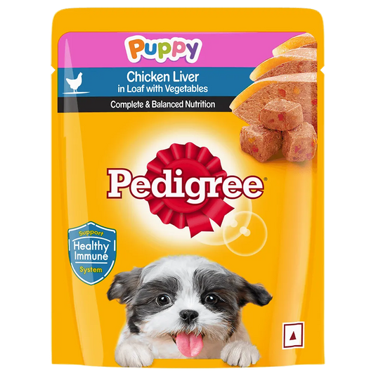 PUPPY CHICKEN LIVER IN LOAF WITH VEGETABLES (Pack of 12)