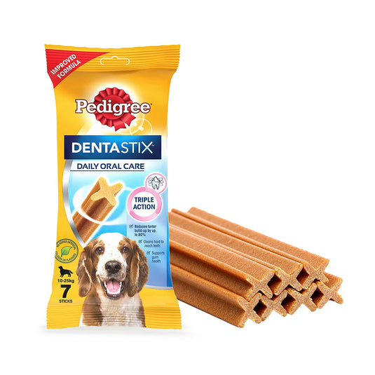 Pedigree Dentastix Pack of 3 -medium 77gm