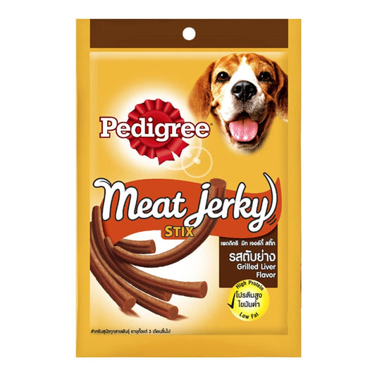 Pedigree Meat Jerky Stix Adult Dog Treats,grilled Liver