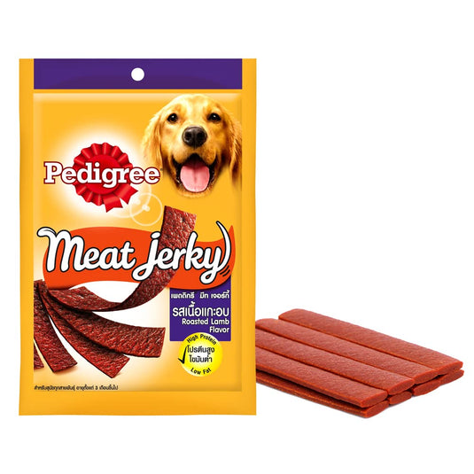 Pedigree WoofsnWags Pedigree Meat Jerky Stix Adult Dog Treats, Roasted Lamb