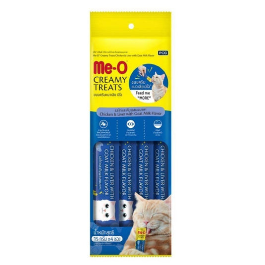 MeO Creamy Treats - Chicken & Liver withgoat Milk flavor